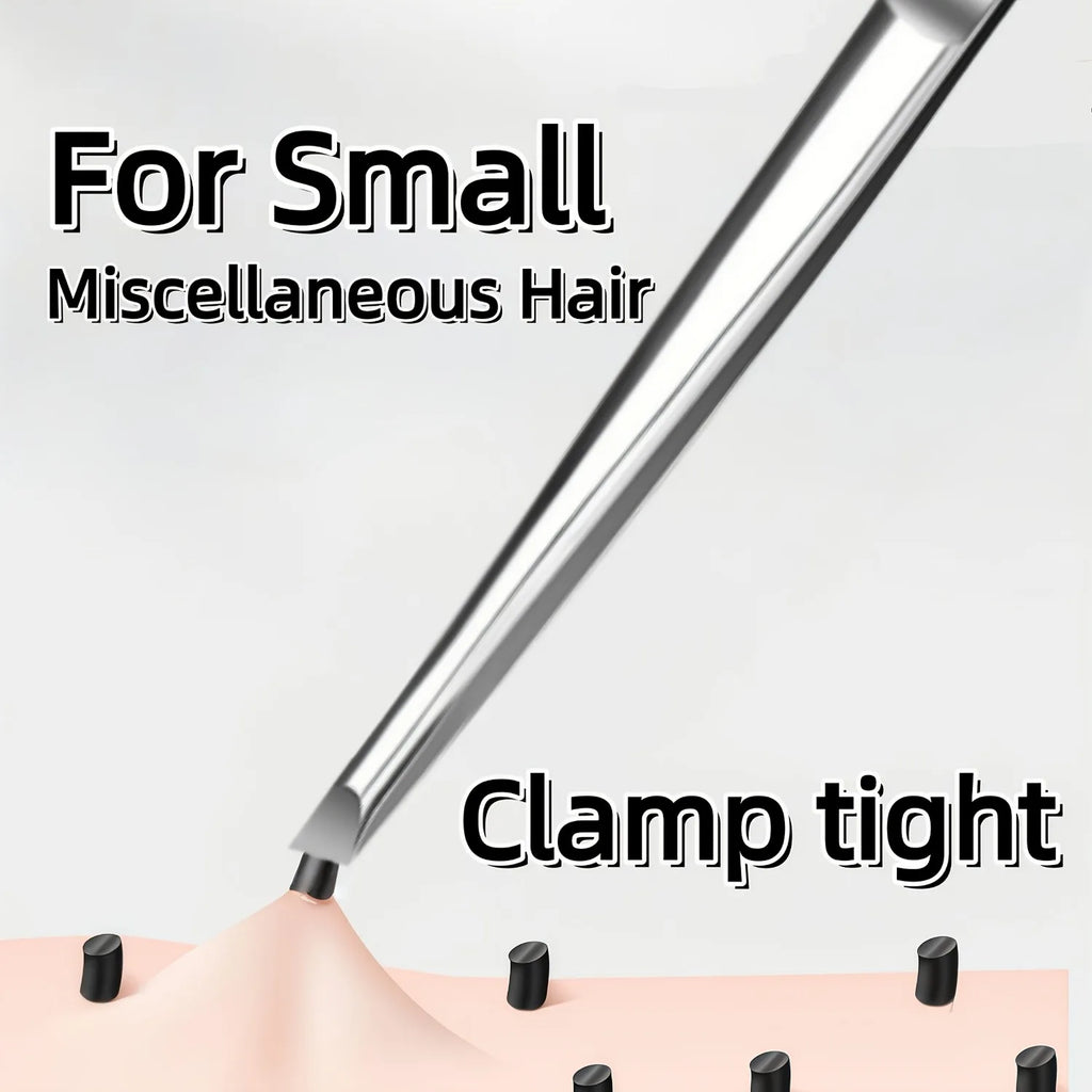 Stainless-Steel Slant-Tip Precision Tweezers