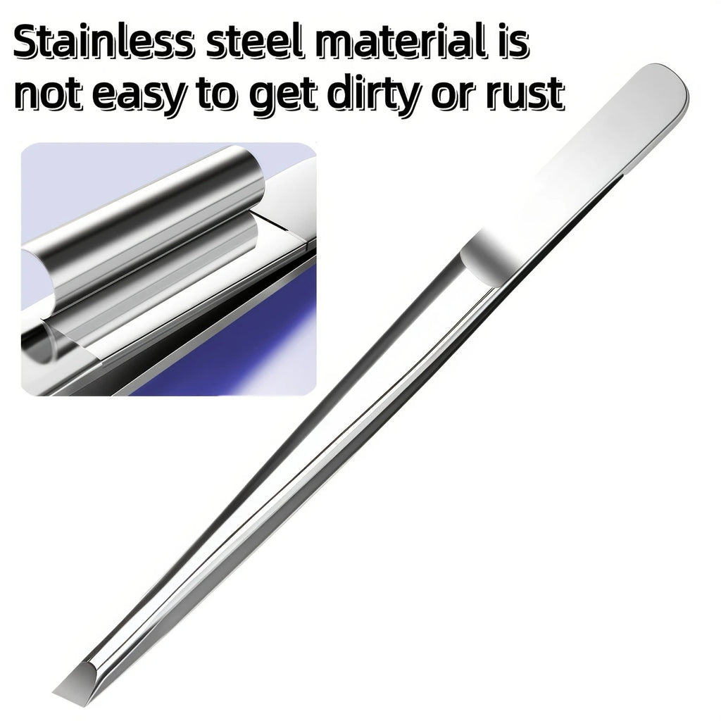Stainless-Steel Slant-Tip Precision Tweezers