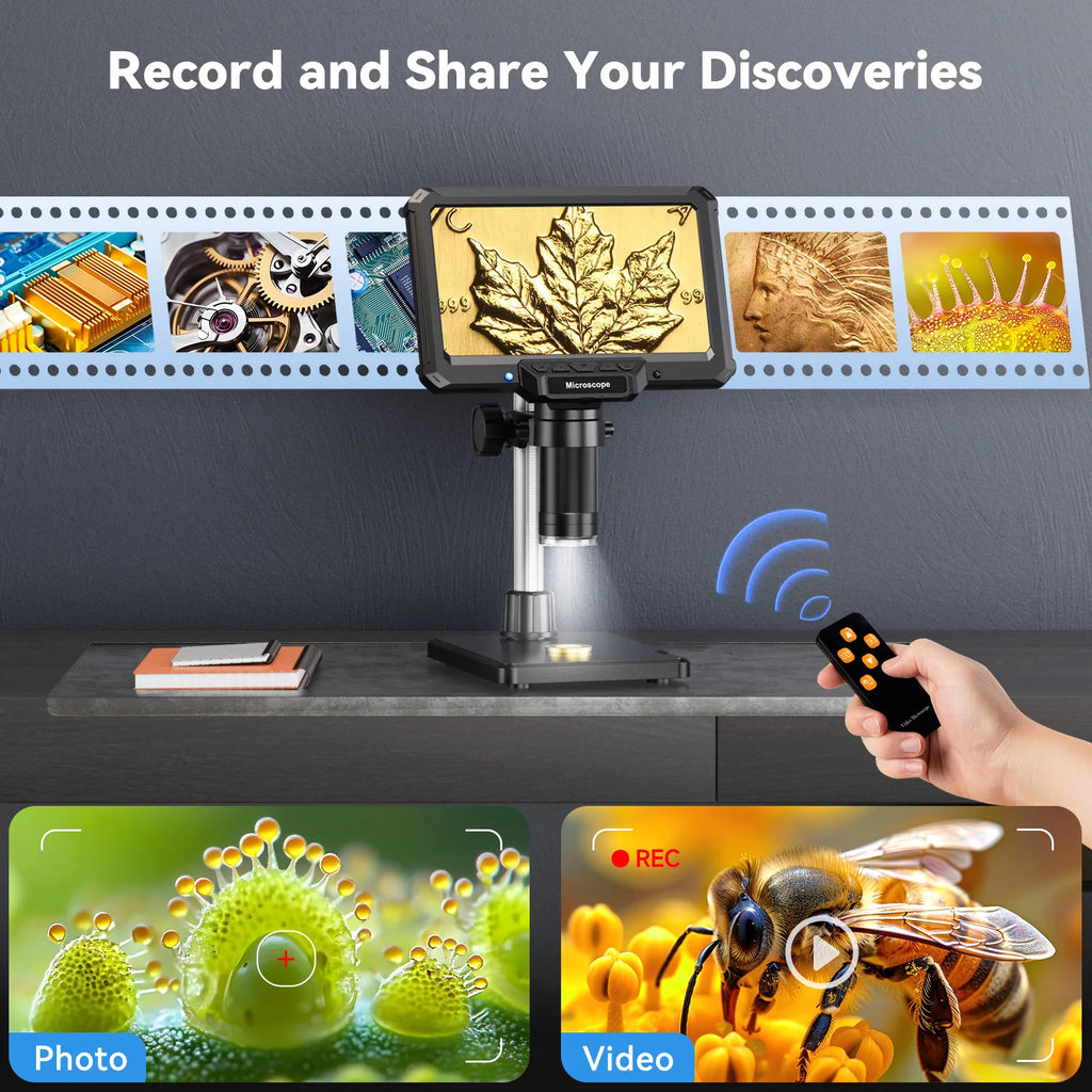 Hayve MK7 7-Inch 1200× Digital Microscope