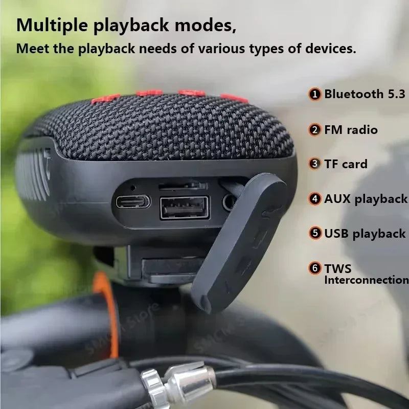 TG392 Waterproof Bicycle Bluetooth Speaker