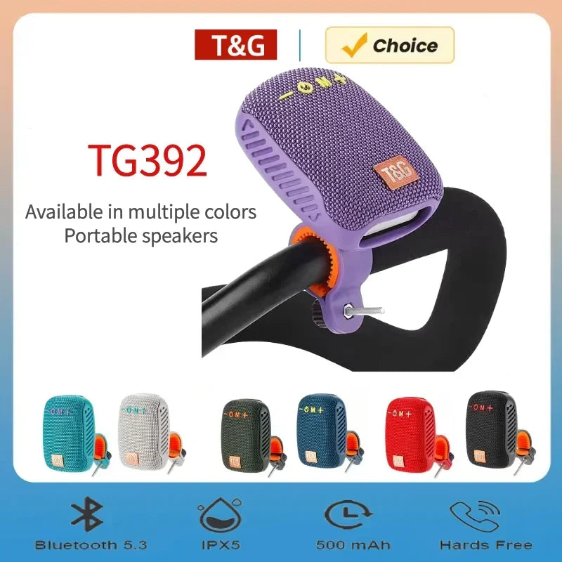 TG392 Waterproof Bicycle Bluetooth Speaker