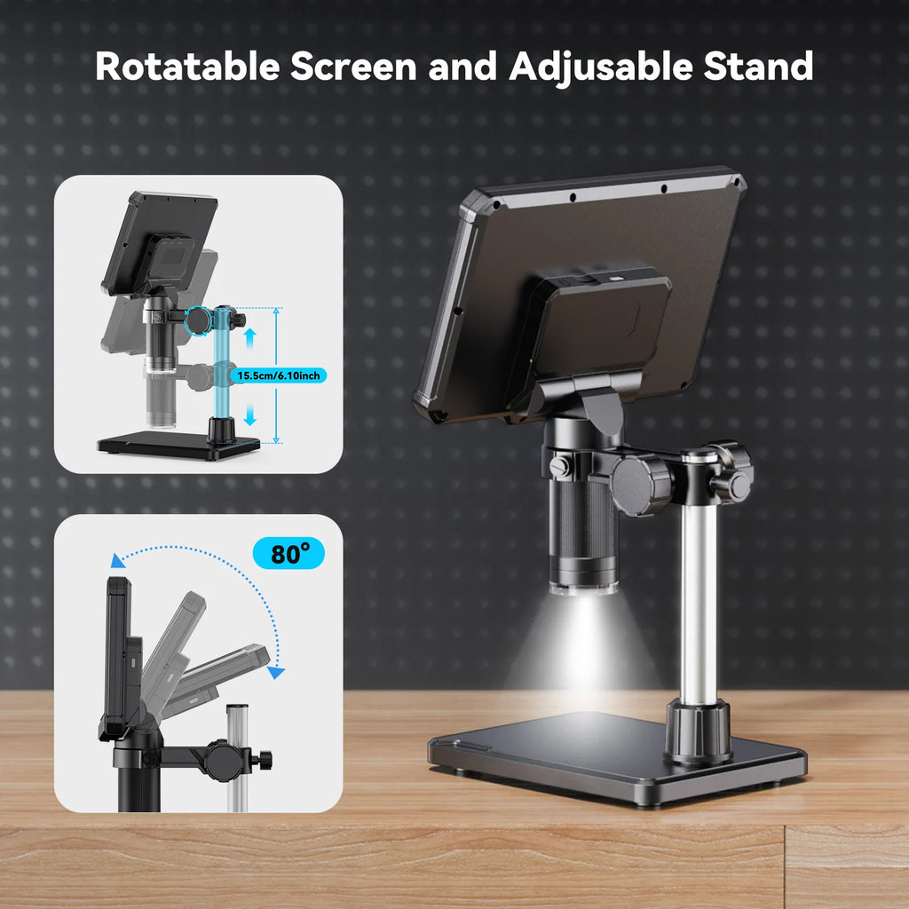 Hayve MK7 7-Inch 1200× Digital Microscope